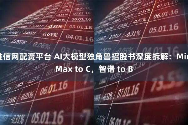 唯信网配资平台 AI大模型独角兽招股书深度拆解：MiniMax to C，智谱 to B
