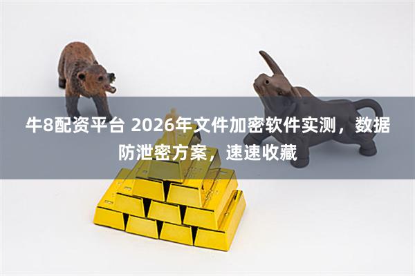 牛8配资平台 2026年文件加密软件实测，数据防泄密方案，速速收藏